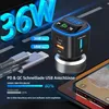 Bluetooth 5.3 FM Transmitter Autoladegerät PD 36W & QC18W, Produktbild-Vorschau 2