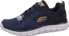 A single blue Skechers sneaker is shown from the side against a white background. Produktbild-Vorschau