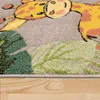 TT Home Kinderzimmer Teppich Dschungel Zoo Tiere Zebra Produktbild-Vorschau 2