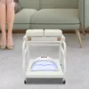Podnóżek do pedicure z kółkami – wózek i podnóżek do Podgląd zdjęcia produktu 7