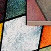 TT Home Wohnzimmer Teppich Bunt Kurzflor Wohnzimmerteppich Produktbild-Vorschau 4