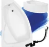 BADLAND Eckbadewanne Badewanne Rima LINKS 130x85 mit Produktbild-Vorschau 2