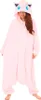 Onesie Kigurumi Pigiama Pokemon Jigglypuff Travestimento Anteprima dell’immagine prodotto 2