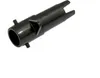 A black plastic adapter for a Bestway Lay-Z-Spa, shown against a white background. Anteprima dell’immagine prodotto