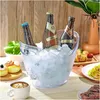 8L Eiseimer Champagner Eimer,Eis Eimer,Weinkühler Produktbild-Vorschau 5