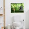 MuchoWow® - Leinwandbilder - Zen - Steine - Grün - Natur - Produktbild-Vorschau 3