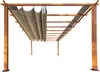 Paragon Outdoor Aluminium Pergola Florenz 1116 Holzoptik Produktbild-Vorschau 1