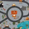 Tapis enfant Safari antidérapant gris Tapis de jeu Tapis de Voir les images du produit 2