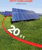 VEVOR Solarkabel 6,1 m, Verlängerungskabel 2er-Set, 10AWG Produktbild-Vorschau 3