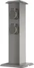 Grafner Edelstahl Gartensteckdose mit 4 Steckdosen, IP54, Produktbild-Vorschau 1