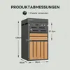 MODFU Multifunktionaler Außenschrank Jalousienbelüftung Produktbild-Vorschau 7