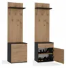 Topeshop DUO WIESZAK ANT/ART, Partikelbord, Anthrazit, Produktbild-Vorschau 7