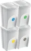 Portarifiuti Prosperplast SORTIBOX 4 x 35 l cenerino Anteprima dell’immagine prodotto 1