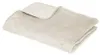 Prehoz Na Posteľ List Slonová Kosť 240X260 Cm Zamat Náhľad obrázku produktu 5