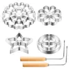 6 Stück Bunuelos-Form aus Rosetteneisen aus Produktbild-Vorschau 1