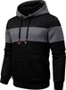 Herren Hoodie Langarm Casual Warm Sportlich Schwarz XXL Produktbild-Vorschau 1