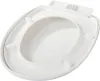 A white toilet seat lid is shown from a top-down perspective, angled slightly. Náhľad obrázku produktu
