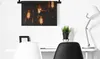 MuchoWow® Wandteppich Wandbehang Gold - Lampe - Licht 60x40 Produktbild-Vorschau 4