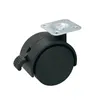 Möbelrolle Durchmesser 50mm/40kg, Platte mit Bremse  | Produktbild-Vorschau 1