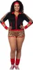 80er Leopard Trainingsanzug - Karneval Fasching Größe: 46 Produktbild-Vorschau 5