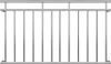 MONZANA® Französischer Balkon Edelstahl Pflegeleicht Produktbild-Vorschau 3