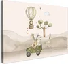 Wanddeko 120x80 cm - Kinder Bohemian - Safari - Produktbild-Vorschau 1