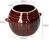 KOTARBAU® Ceramiczny garnek fermentacyjny Kamionkowy garnek Podgląd zdjęcia produktu 2