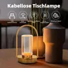 LED Dimmbare Tischlampe Kabellos,Akku Tischlampe Touch Produktbild-Vorschau 3