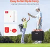 Zestaw do gry w golfa Przenośna 3-dołkowa gra w golfa w Podgląd zdjęcia produktu 5