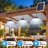 Lampa solarna LED lampa wisząca lampy solarne do wnętrz Podgląd zdjęcia produktu 8