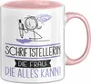 Schriftstellerin Geschenk Tasse Becher Die Frau Die Allen Produktbild-Vorschau 1