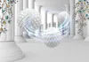 Vlies Fototapete 3D EFFEKT Abstrakt Kugeln (254x184 cm - Produktbild-Vorschau 1