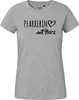 Huuraa Damen T-Shirt Pfarrerin mit Herz XXL Sport Grey Bio Produktbild-Vorschau 2