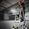 YZNAHRE Teleskopleiter 3,2m Leiter Ausziehbar Aluminium mit Produktbild-Vorschau 12