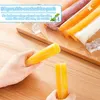 100 vrecúšok na nanuky, jednorazové vrecúška na nanuky bez Náhľad obrázku produktu 5