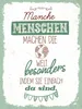 vianmo Holzschild 40x30 cm Manche Menschen machen die Welt Produktbild-Vorschau 1