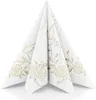 Airlaid Serviette Hochzeit in Gold-Creme, 40 x 40 cm, 50 Produktbild-Vorschau 2
