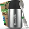 Blockhütte Thermobehälter für Essen 1000 ml Schwarz | Produktbild-Vorschau 1