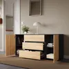 Home Collective Kommode Sideboard mit Schubladen | modern Produktbild-Vorschau 2