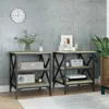 vidaXL Odkládací stolky 2 ks dub Sonoma 40x42x50 cm výrobek Náhled obrázku produktu 2