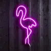 LED Silhouette 'Flamingo' - Flatneon - 230 LED - H. 74cm - Produktbild-Vorschau 1