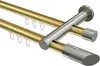 Interdeco Innenlaufstange / Gardinenstange mit Innenlauf Produktbild-Vorschau 1