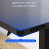 Close-up view of the edge of a desk, showing its rounded corner and control panel. Náhled obrázku produktu