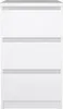 Commode NAIA Buffet Chevet pour boxspring Blanc brillant Voir les images du produit 9