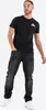 Herren T-Shirt normale Passform WHITENESS Black/White M Produktbild-Vorschau 3