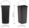 HAILO 1226249 Ersatzeimer 8 Liter für DUO-3416 in schwarz Produktbild-Vorschau 3