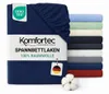 Komfortec Jersey Spannbettlaken 180x200 cm, 100% Baumwolle, Produktbild-Vorschau 8