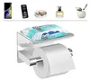Toilettenpapierhalter Mit Ablage Für Toilettenzubehör, Produktbild-Vorschau 5