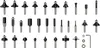 PRO Nutfräser- Set, gemischt, Schaft 8 mm, 30-tlg Produktbild-Vorschau 3