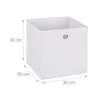 Set di 4 contenitori Relaxdays, contenitori pieghevoli da Anteprima dell’immagine prodotto 4